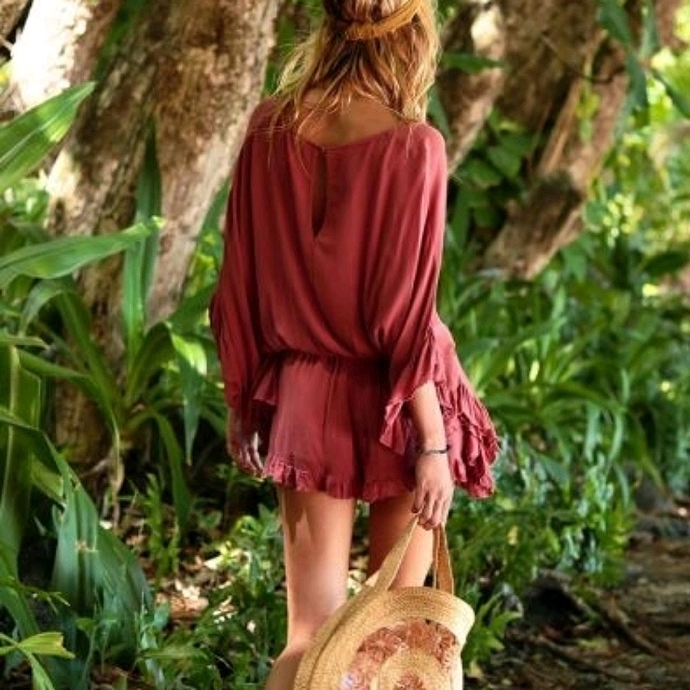 L*Space Emily Romper in Sahara - Picture 5 of 5